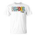 Reader I Am Bookworm Librarian I Heart Read Book Lover T-Shirt