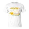 Readers Glow Different Book Lover Reading Premium Tri-Blend T-Shirt