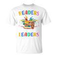 Readers Are Leaders Book Lover Reading Mom Premium Tri-Blend T-Shirt
