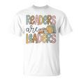 Readers Are Leaders Reading Book Lovers Teacher Women Kids T-Shirt Readers Are Leaders Reading Book Lovers Teacher Women Kids T-Shirt