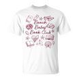 Reading Book Lover Bookish Summer Beach Babes Book Club T-Shirt