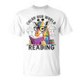 Reading Colors Our World Color Our World 2026 Reading Book Premium Tri-Blend T-Shirt Reading Colors Our World Color Our World 2026 Reading Book Premium Tri-Blend T-Shirt
