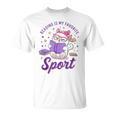 Reading Is My Favorite Sport Saying Quote Book Lovers T-Shirt Reading Is My Favorite Sport Saying Quote Book Lovers T-Shirt