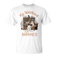 Reading Ghost Halloween Library Weekend Book Lovers Women Premium Tri-Blend T-Shirt