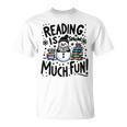 Reading Is Snow Much Fun Winter Bookworm Loves Reading Book T-Shirt Reading Is Snow Much Fun Winter Bookworm Loves Reading Book T-Shirt