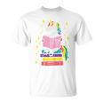 Reading Unicorn Cute Book Lover Bookworm Women Girls T-Shirt