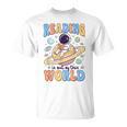 Reading Out Of The World Book Lover Reading Boys Girls Kids T-Shirt Reading Out Of The World Book Lover Reading Boys Girls Kids T-Shirt