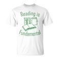 Retro Book Club Reading Is Fundamental Readers T-Shirt