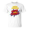 School Counselor Teacher Superhero Superpower Comic Book Premium Tri-Blend T-Shirt