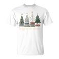 Seasons Readings Christmas Tree Book Lover T-Shirt