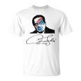 Signature And Bust Antonin Scalia Tshirt Justice Scalia Book T-Shirt