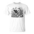 Skeleton Reading Book Floral Bookish Aesthetic Book Lover T-Shirt Skeleton Reading Book Floral Bookish Aesthetic Book Lover T-Shirt