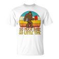 So Much Books So Little Time Reading Books Lover Bigfoot T-Shirt So Much Books So Little Time Reading Books Lover Bigfoot T-Shirt