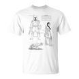 Star Wars The Book Of Boba Fett Group Shot Schematic T-Shirt Star Wars The Book Of Boba Fett Group Shot Schematic T-Shirt