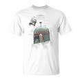 Star Wars The Book Of Boba Fett Helmet Schematic V-1 T-Shirt
