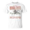 Star Wars The Book Of Boba Fett Meet The New Boss Sketch T-Shirt