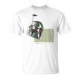Star Wars The Book Of Boba Fett Minimalist Helmet T-Shirt Star Wars The Book Of Boba Fett Minimalist Helmet T-Shirt