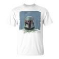 Star Wars The Book Of Boba Fett Vintage Portrait T-Shirt Star Wars The Book Of Boba Fett Vintage Portrait T-Shirt