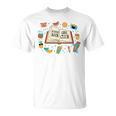 Summer Girl Book Club Beach Vacation For Book Lovers T-Shirt