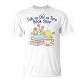 Tale As Old As Time Floral Bookshop Romantic T-Shirt Tale As Old As Time Floral Bookshop Romantic T-Shirt
