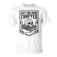 Tales Of The Macabre Skull Book Gothic Books Reading Lover T-Shirt