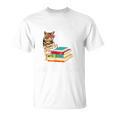 That's What I Do I Pet Cats I Read Books And I Forget Things T-Shirt That's What I Do I Pet Cats I Read Books And I Forget Things T-Shirt