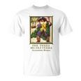 The Three Musketeers Alexandre Dumas Vintage Book Cover T-Shirt The Three Musketeers Alexandre Dumas Vintage Book Cover T-Shirt