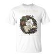 Tired Moms Book Club Dark Floral Coffee Skeleton T-Shirt Tired Moms Book Club Dark Floral Coffee Skeleton T-Shirt