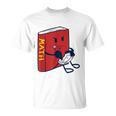 Trendy Graphic Math Book Gamer Homework Break T-Shirt