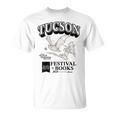 Tucson Festival Of Books Merch TFOB 2025 Criter Bat T-Shirt