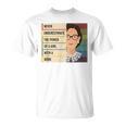 Never Underestimate The Power Of A Girl With A Book Feminist T-Shirt