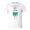 Never Underestimate The Power Of A Girl With A Book RBG T-Shirt Never Underestimate The Power Of A Girl With A Book RBG T-Shirt