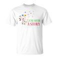 Unearth a Story Summer Reading 2026 Dandelion Books Readers Premium Tri-Blend T-Shirt