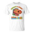 Unearth A Story Summer Reading 2026 Dinosaur Book Lover Dino Premium Tri-Blend T-Shirt