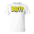 Vintage Comic Book Style Sound Effect Biff T-Shirt