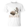 Wild About Reading Owl Wild About Books Librarian Girls Boys Premium Tri-Blend T-Shirt Wild About Reading Owl Wild About Books Librarian Girls Boys Premium Tri-Blend T-Shirt