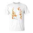 Witchy Creepy Goth Cat Skull Flames Occult Magic Books Comfort Colors Crop Top T-Shirt Witchy Creepy Goth Cat Skull Flames Occult Magic Books Comfort Colors Crop Top T-Shirt