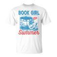 Women Retro Book Girl Summer Bookish Vacation Reader T-Shirt Women Retro Book Girl Summer Bookish Vacation Reader T-Shirt