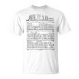 Women's Books Of The Bible T-Shirt