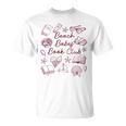 Women's Reading Book Lover Bookish Summer Beach Babes Book Club T-Shirt Women's Reading Book Lover Bookish Summer Beach Babes Book Club T-Shirt