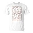 Women's Reading Squad Book Lover Bookish The Reader Tarot Card T-Shirt Women's Reading Squad Book Lover Bookish The Reader Tarot Card T-Shirt