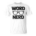 Word Nerd Book Reading Book Worm T-Shirt
