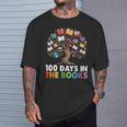 100 Days In The Books Reading Teachers Librarians School T-Shirt Gifts for Him