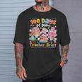 100th Day Of School Teacher 100 Days Coffee Books T-Shirt Gifts for Him 100th Day Of School Teacher 100 Days Coffee Books T-Shirt Gifts for Him