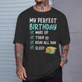 10th Perfect Birthday Reading 10 Years Old Book Lover T-Shirt Gifts for Him