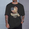 250 Anniversary USA Shirt Book Cute Cat 4th Of July T-Shirt Gifts for Him