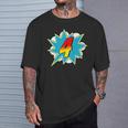 4-4th Birthday Superhero Four Years Old Comic Book T-Shirt Gifts for Him 4-4th Birthday Superhero Four Years Old Comic Book T-Shirt Gifts for Him