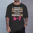 6 7 Meme Book Lover Teachers Bookish Men Women Kids T-Shirt Gifts for Him 6 7 Meme Book Lover Teachers Bookish Men Women Kids T-Shirt Gifts for Him