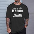 Ask Me About My Book Published Author Writer T-Shirt Gifts for Him