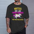 Authors Writer Magic Funny For Book Publisher And Writers T-Shirt Gifts for Him
